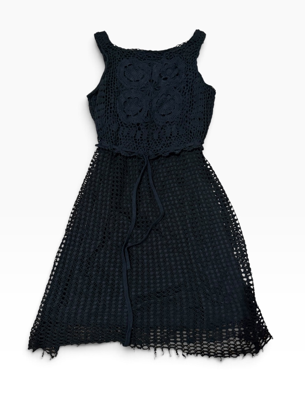 Bailey44 Black Crochet Lace Dress size Small